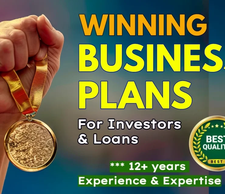 I will prepare an investor ready business plan for startups, sba business plan